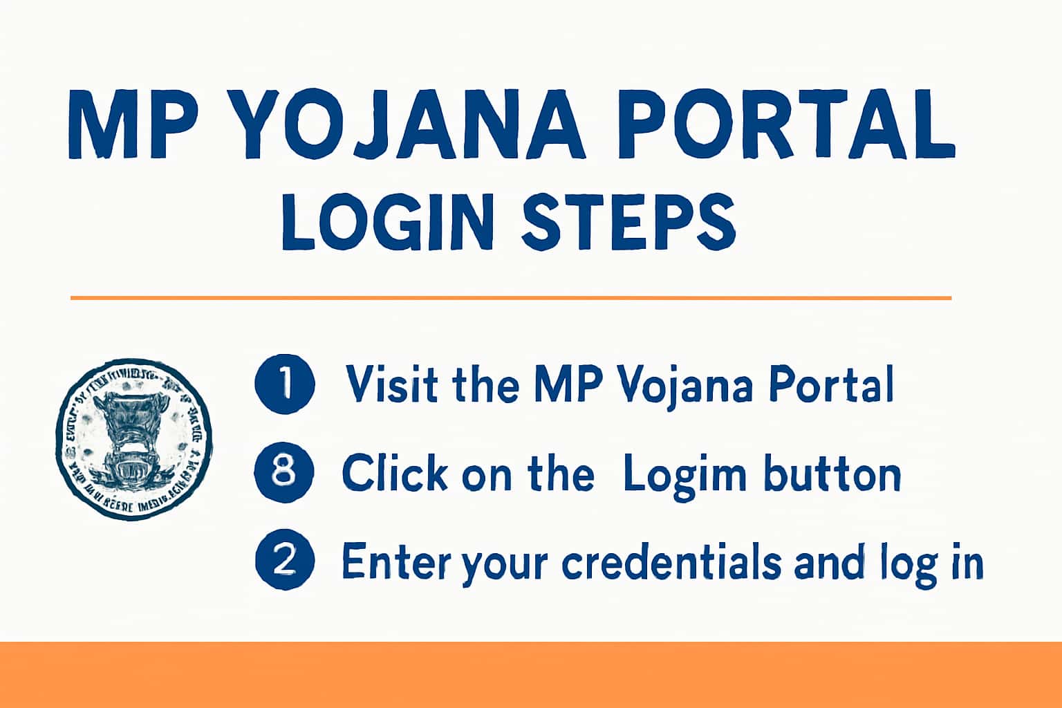 MP Yojana Portal Login Steps